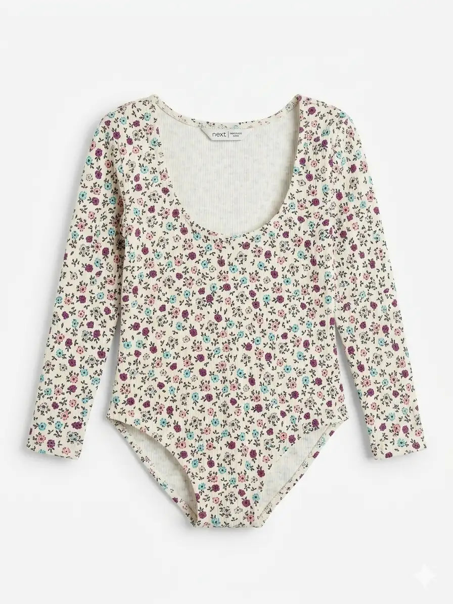 Zara Girl's White Floral Swimsuit | Zara In Lebanon