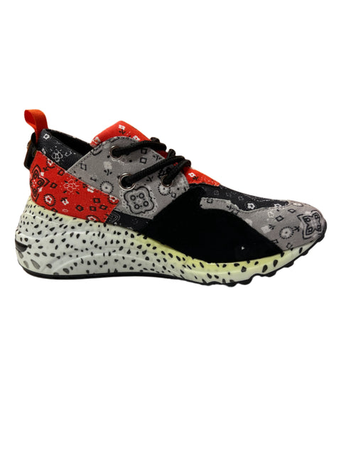 Steve Madden Women's Gray/Red Cliff Sneakers |Steve Madden In Lebanon