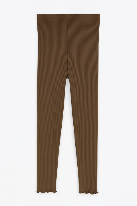 POMPdeLUX Girl's Dark Brown Legging | POMPdeLUX in Lebanon