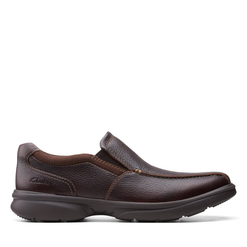 Clarks Men's Dark Brown Step Leather Casual Shoes | Clarks in Lebanon