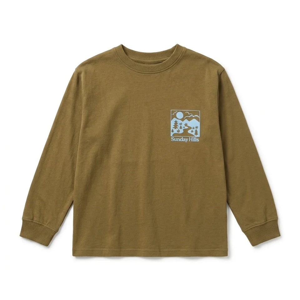 Zara Baby Boy's Dark Khaki Chest Print Blouse | Zara In Lebanon