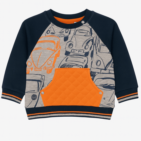 Boboli Baby Boy's Multicolor Long-Sleeve Sweatshirt | Boboli in Lebanon