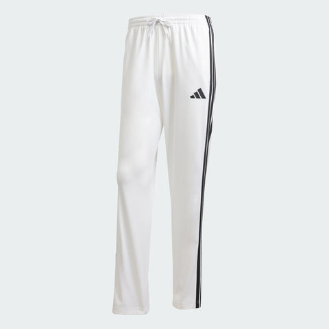 Adidas Men's White 3 Stripe Tricot Sweatpants | Adidas In Lebanon