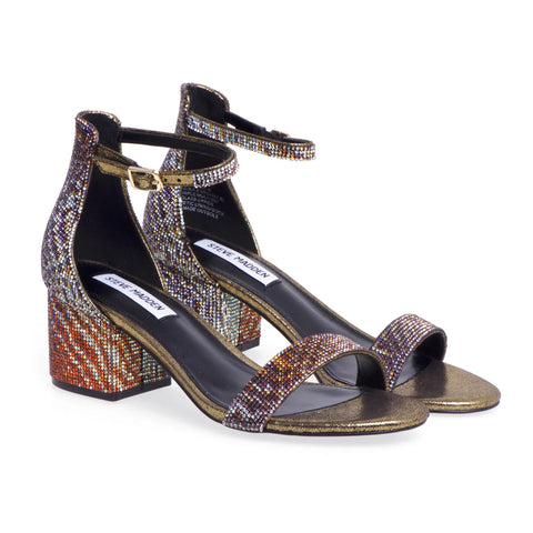 Steve Madden Women's Purple Multi Irenee-R Heeled Sandal | Steve Madden In Lebanon