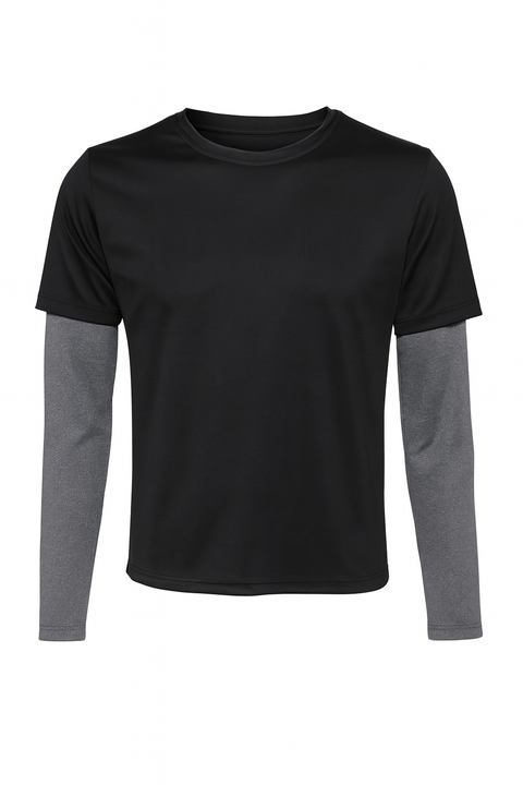 ID Ideology Boy's Black Sweatshirt  ABFK1044