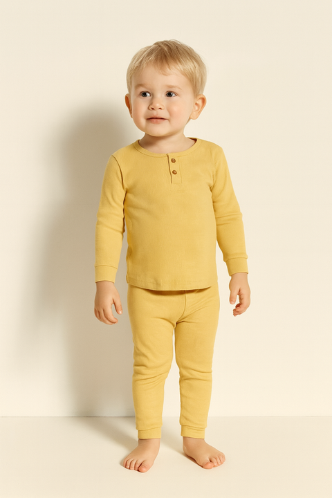 Sinsay Baby Boy's Light Yellow Pyjama Set | Sinsay In Lebanon