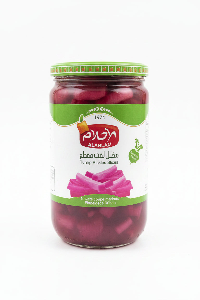 Al Ahlam Turnip Pickles Slices 400g
