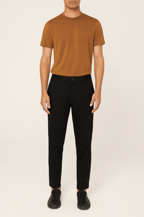 Galaxy Men's Black Trouser ABF3988