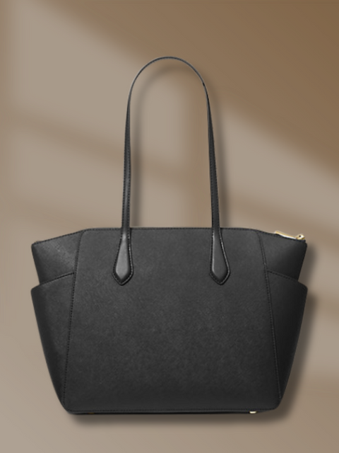 Michael Kors Women's Black Marilyn Medium Leather Handbag | Michael Kors In Lebanon