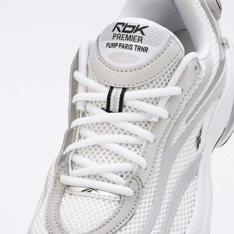 Reebok Men's White & Grey Premier Pump Paris Trainer Sneaker | Reebok In Lebanon