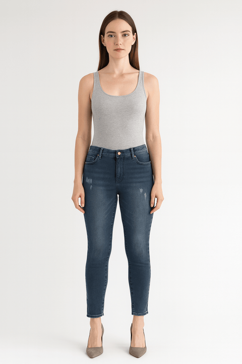 Lee Women's Blue Regular Jeans | Lee in Lebano