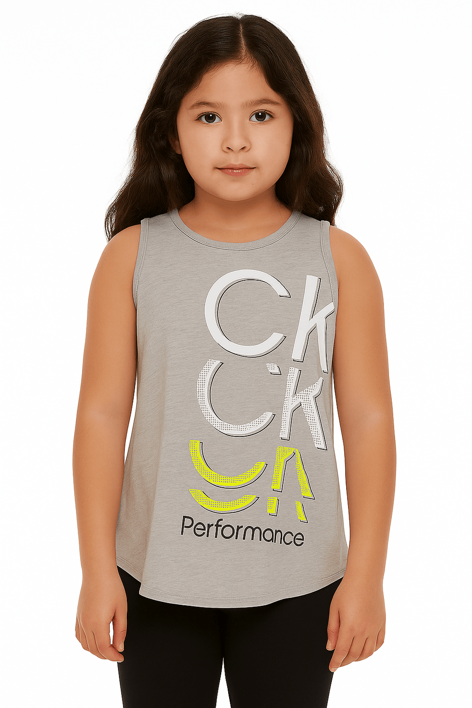 Calvin Klein Girl's Light Grey Blouse |Calvin Klein In Lebanon