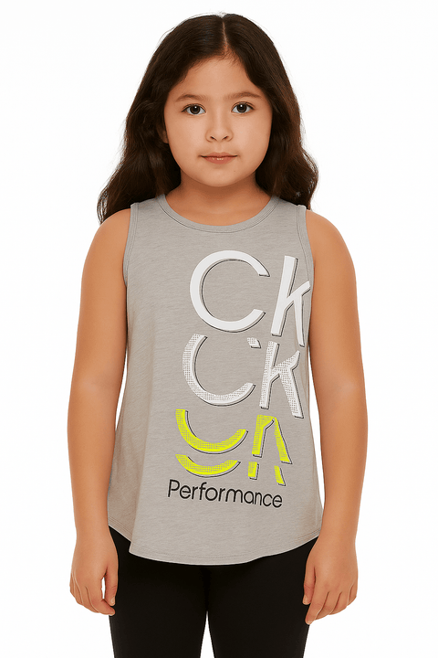 Calvin Klein Girl's Light Grey Blouse |Calvin Klein In Lebanon