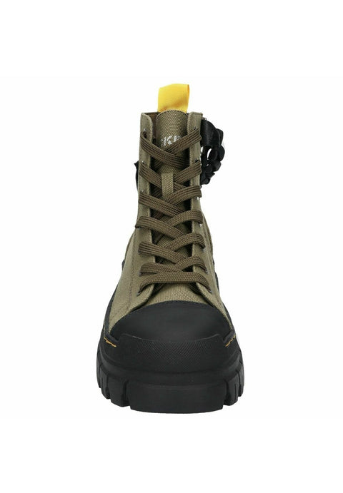 Dockers By Gerli Women's Khaki Green & Black Lace-up Boot | Dockers By Gerli In Lebanon
