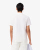 Lacoste Men's White Regular Fit Cotton Blend Polo T-Shirt|Lacoste In Lebanon