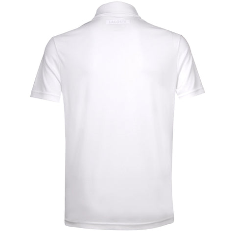 Lacoste Men's White Classic Novak Logo Polo Neck T-Shirt | Lacoste In Lebanon