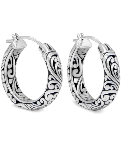 DEVATA Bali Women's  Silver Earring ABW429 shr