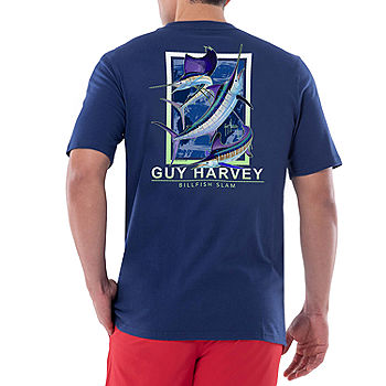 Guy Harvey Men's Navy T-Shirt ABF792(ll24)