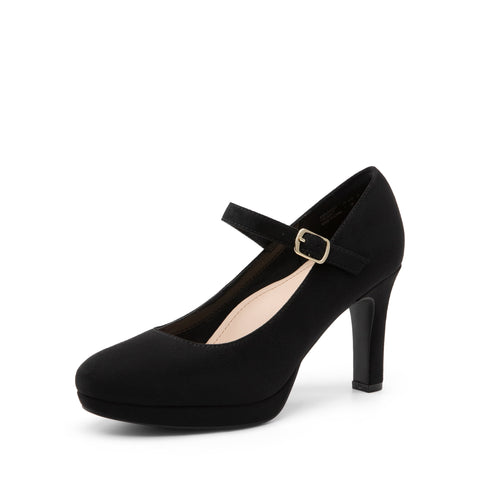 Dream Pairs Women's Black Suede Pumps Close Toe Classic High Heels | Dream Pairs In Lebanon