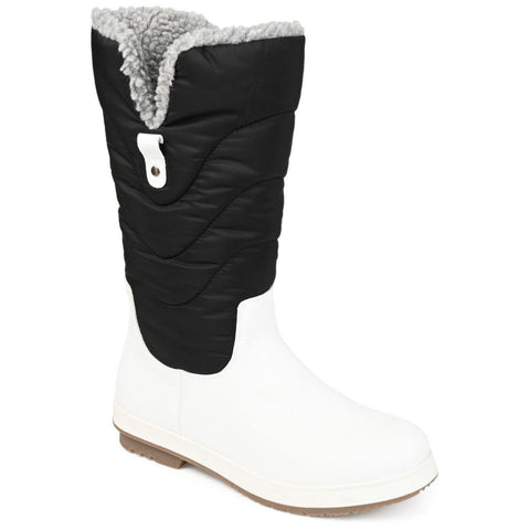 Journee Collection Women's Black & White Tru Comfort Foam Pippah Boots | Journee Collection In Lebanon