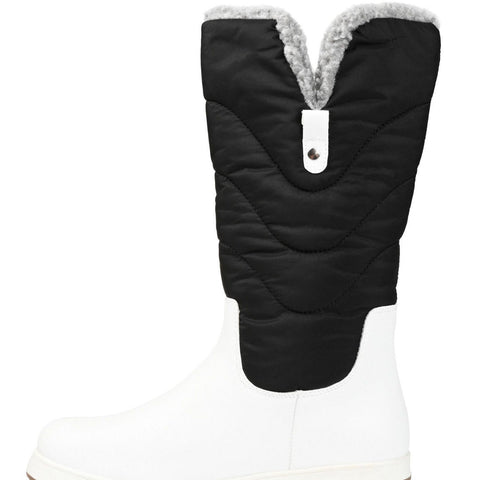 Journee Collection Women's Black & White Tru Comfort Foam Pippah Boots | Journee Collection In Lebanon