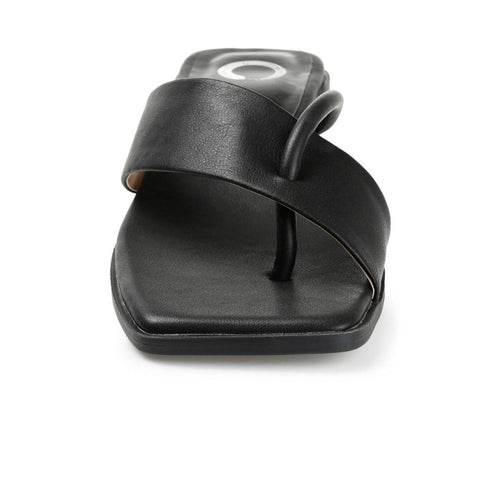 Journee Collection Women's Black Tru Comfort Foam Mina Sandal | Journee Collection In Lebanon
