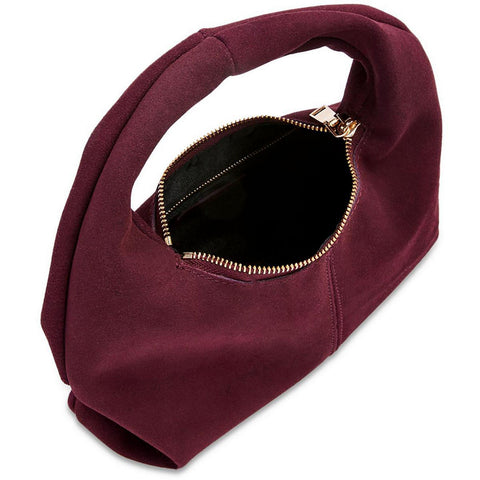 Aqua Women's Plum Suede Hobo Handbag | Aqua In Lebanon