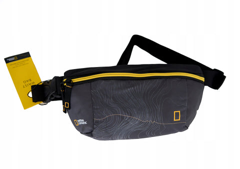 National Geographic Black & Yellow Waist Bag | National Geographic In Lebanon