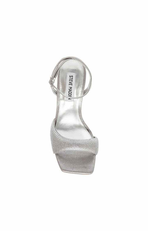 Steve Madden Women's Silver Universal-R Sandals | Steve Madden In Lebanon