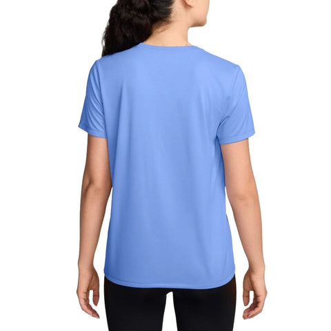 Nike Women's Blue Dri-Fit Short Sleeve T-Shirt | Nike In Lebanon