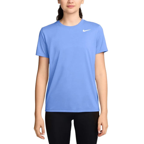 Nike Women's Blue Dri-Fit Short Sleeve T-Shirt | Nike In Lebanon
