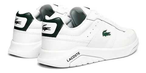 Lacoste Men's White Game Advance Leather Sneakers | Lacoste In Lebanon