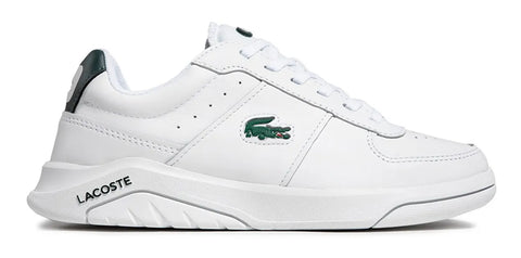 Lacoste Men's White Game Advance Leather Sneakers | Lacoste In Lebanon