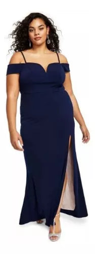 City Studios Women's Navy Dress ABF258 shr