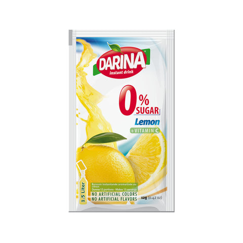 Darina 0% Sugar Instant Lemon Juice 12g | Darina In Lebanon