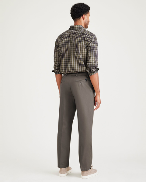 Dockers Iron Free Khakis Pleated Classic Fit with Stain Defender Trousers | Dockers In Lebanon