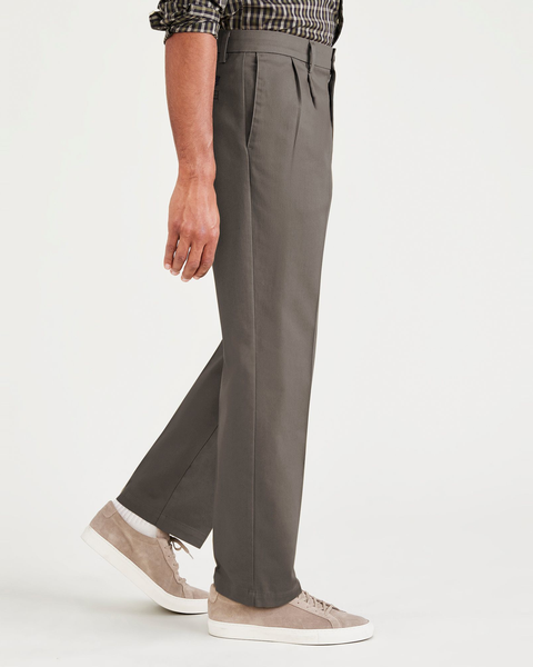 Dockers Iron Free Khakis Pleated Classic Fit with Stain Defender Trousers | Dockers In Lebanon