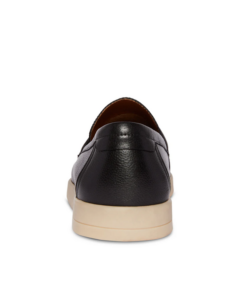 Steve Madden Women's Black Leather Mossing Casual Shoes | Steve Madden In Lebanon