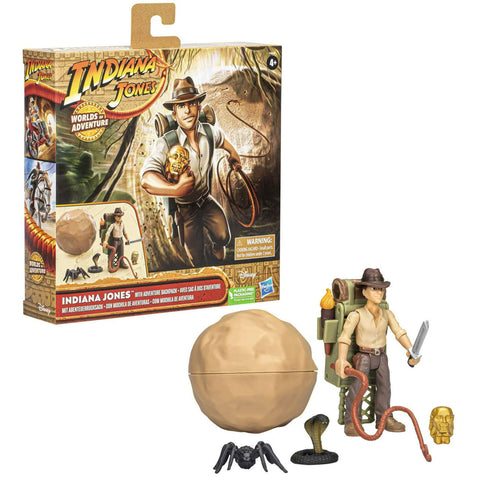 Hasbro Indiana Jones Action Figure with Adventure Backpack TG944