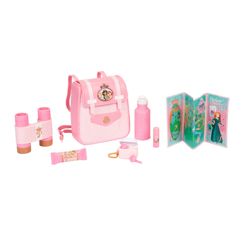 Disney Princess Style Collection Trendy Traveler Pink Pretend Play Backpack with Accessories|Disney In Lebanon