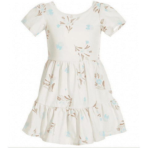 Disney Girl's White Minnie Mouse Printed Dress | Disney In Lebanon