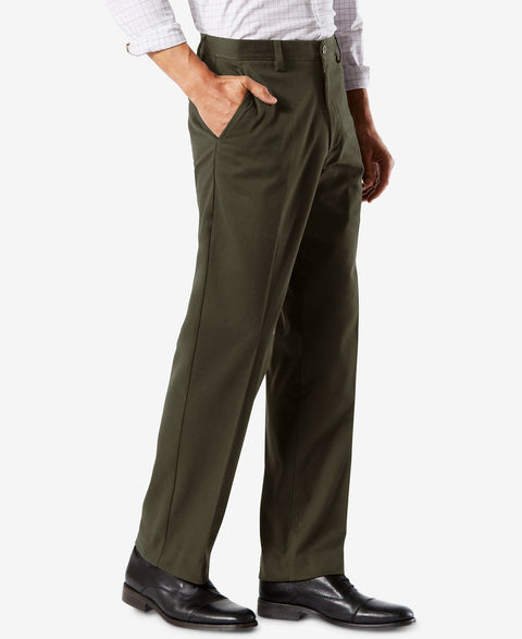 Dockers Men's Khaki Green Trousers ABF367(ma6)