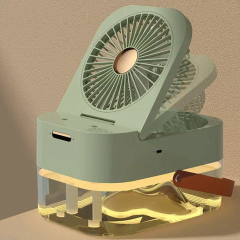 Dual Spray Night Light Conditioner Fan (Q-9)