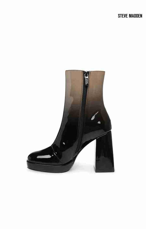 Steve Madden Women's Black/Grey Level-Up Heeled Boots |Steve Madden in Lebanon