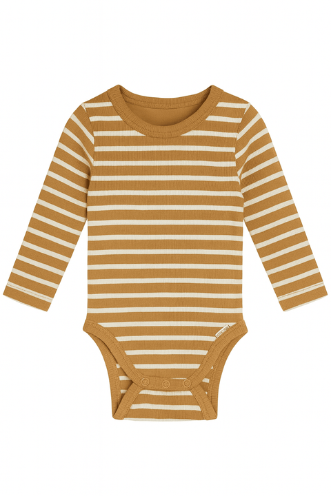 POMPdeLUX Baby Girl's Multicolor Stripped Seville Bodysuit |POMPdeLUX in Lebanon