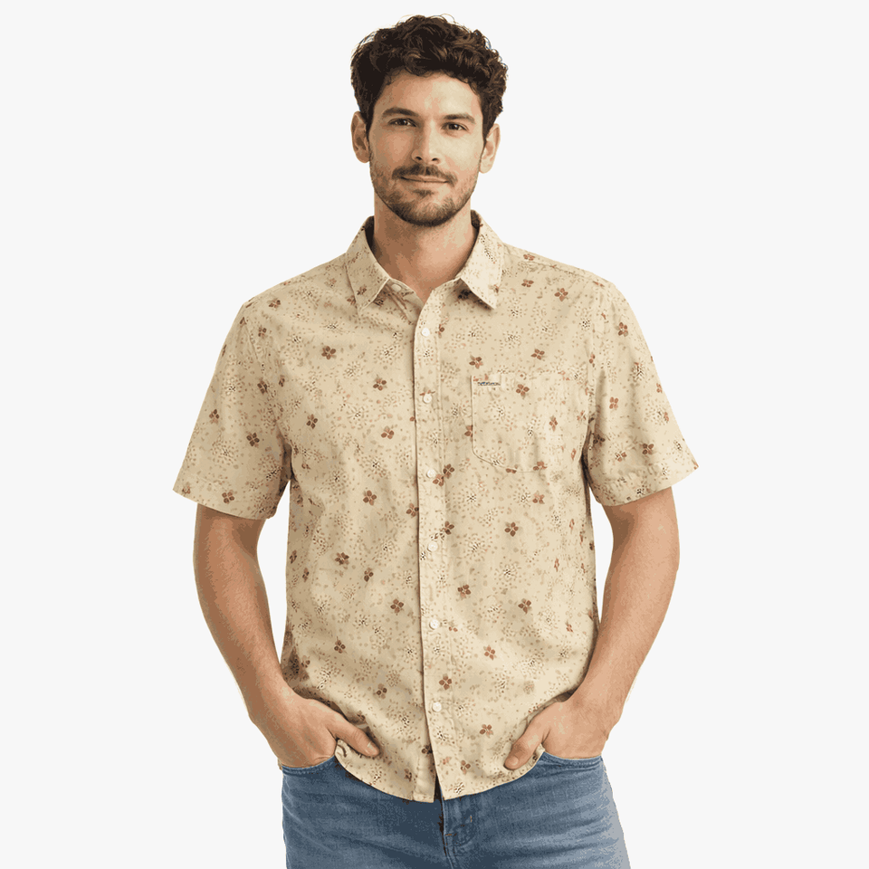 QuiksilverMen's Summer Petals Woven Button Down Shirt |Quiksilverin Lebanon