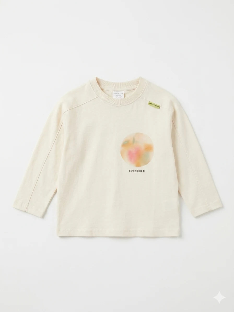 Zara Boy's Cream Printed Blouse | Zara In Lebanon