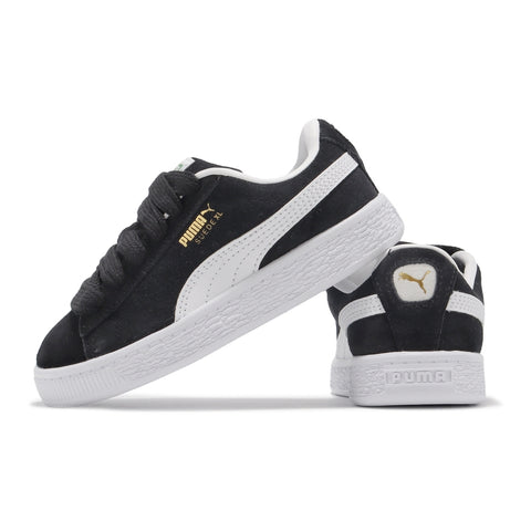 Puma Girl's White & Black Suede Xl Pre-School Sneakers | Puma In Lebanon