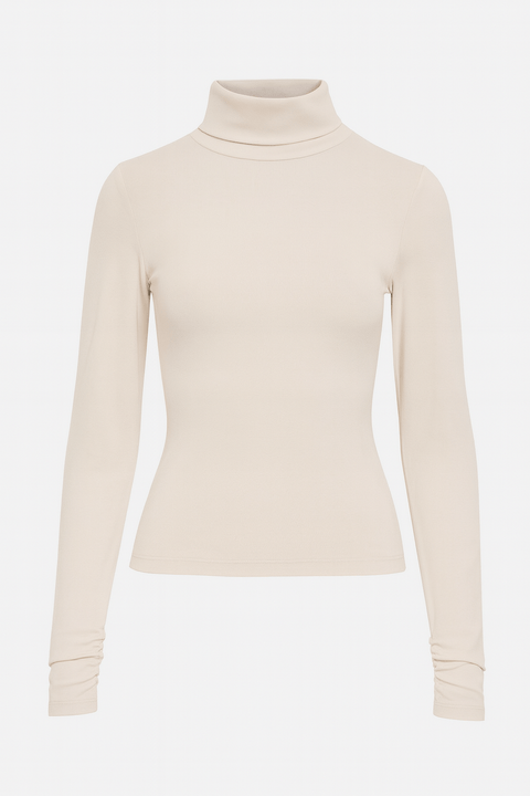 S.Oliver Girl's Beige Turtle Neck  Blouse |S.Oliver in Lebanon