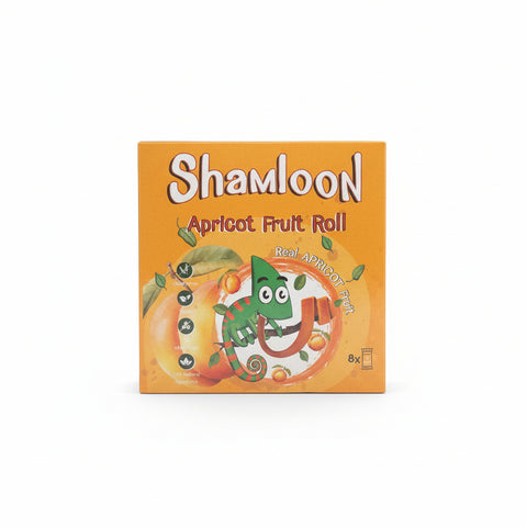 Shamloon Apricot Fruit Roll up 8x20g |Shamloon  In Lebanon